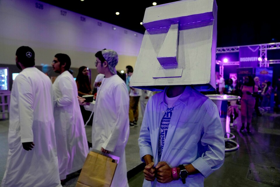 En gaming-fan kledd i cosplay-kostyme på gaming-festival i Dubai i juni. En gaming-fan kledd i cosplay-kostyme på gaming-festival i Dubai i juni. Foto: Kamran Jebreili / AP / NTB