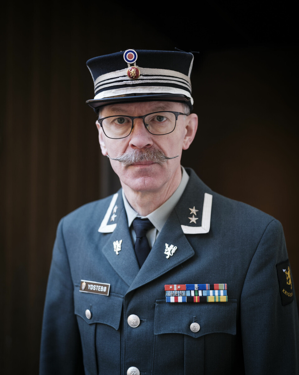 OBERSTLØYTNANT: Palle Ydstebø er sjef for seksjon for landmakt ved krigsskolen. Oberstløytnant Palle Ydstebø er sjef for seksjon for landmakt ved krigsskolen.