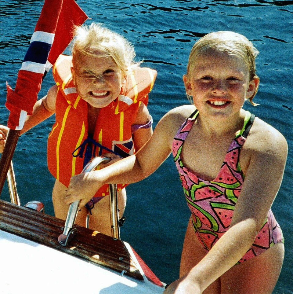 VENNINNER: Stine Sofie Sørstrønen (t.v.) og Lena Sløgedal Paulsen ble funnet voldtatt og drept i Baneheia i Kristiansand i 2000.Arkivfoto: Privat / SCANPIX Baneheia