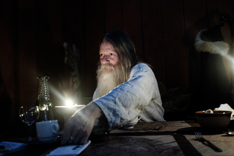 HØVDING: Georg Olav Hansen går som regel under navner Georg Viking.