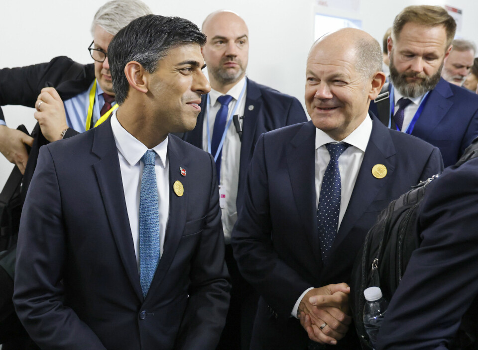 TILTAK: Rishi Sunak og Olaf Scholz har svart på energikrisen med å sette i gang gamle kullkraftverk. Rishi Sunak
