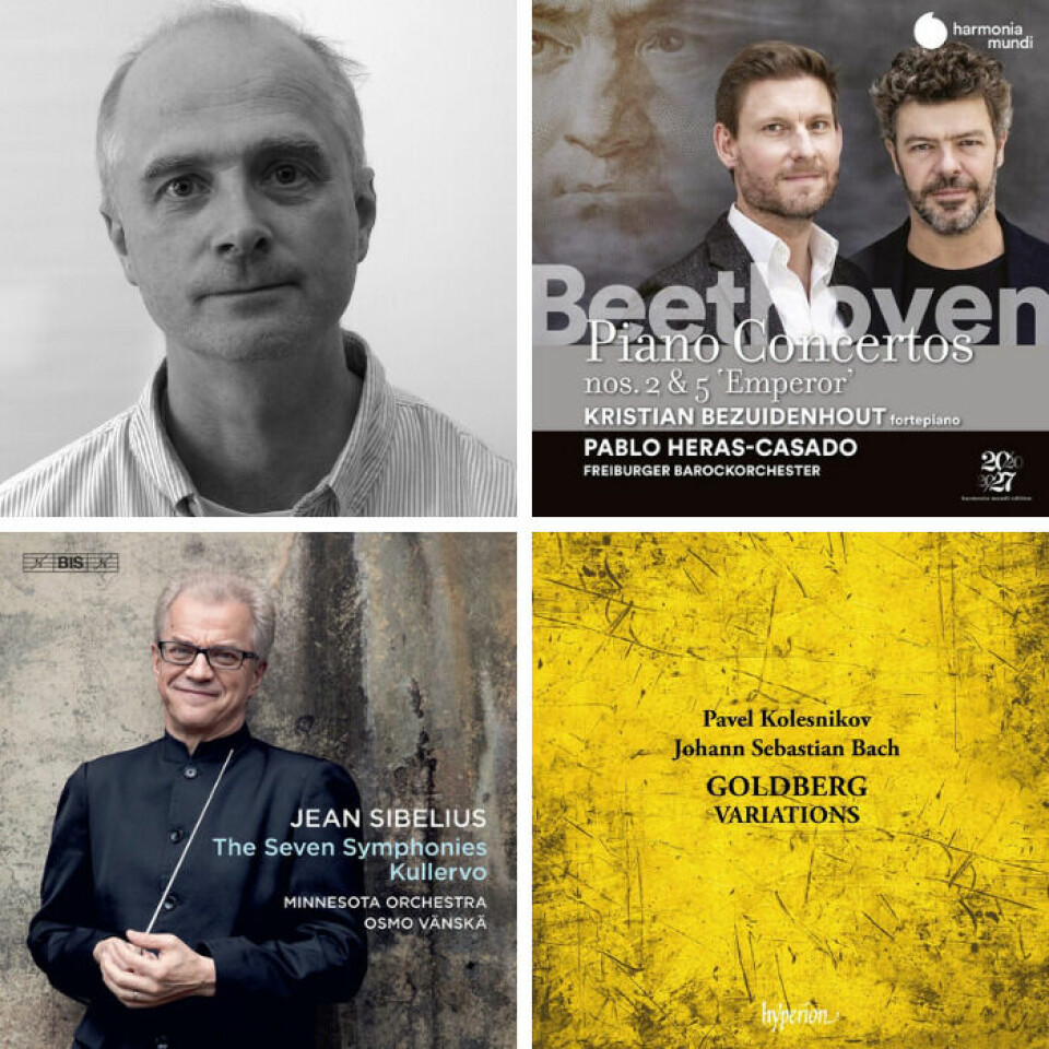 UTLANDET: En sydafrikansk-australsk hammerpianist, en finsk komponist i Minnesota og russisk Bach-spill er Tore Hegdahls forslag til 2020s beste klassiske album. UTLANDET: En sydafrikansk-australsk hammerpianist, en finsk komponist i Minnesota og russisk Bach-spill er Tore Hegdahls forslag til 2020s beste klassiske album.