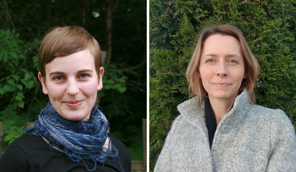 Sara Moss Fongen og Kjerstin Jensen Sara Moss Fongen og Kjerstin Jensen, debatt