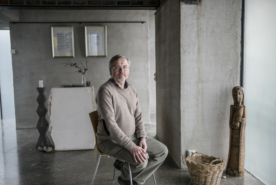 SEKT: – Det er viktig at det finnes en form for tilsyn, at man kan holde hverandre ansvarlig i slike husmenigheter. Ellers kan de lett utvikle seg i en sekterisk retning, sier MF-professor Harald Hegstad. Foto: Erlend Berge
