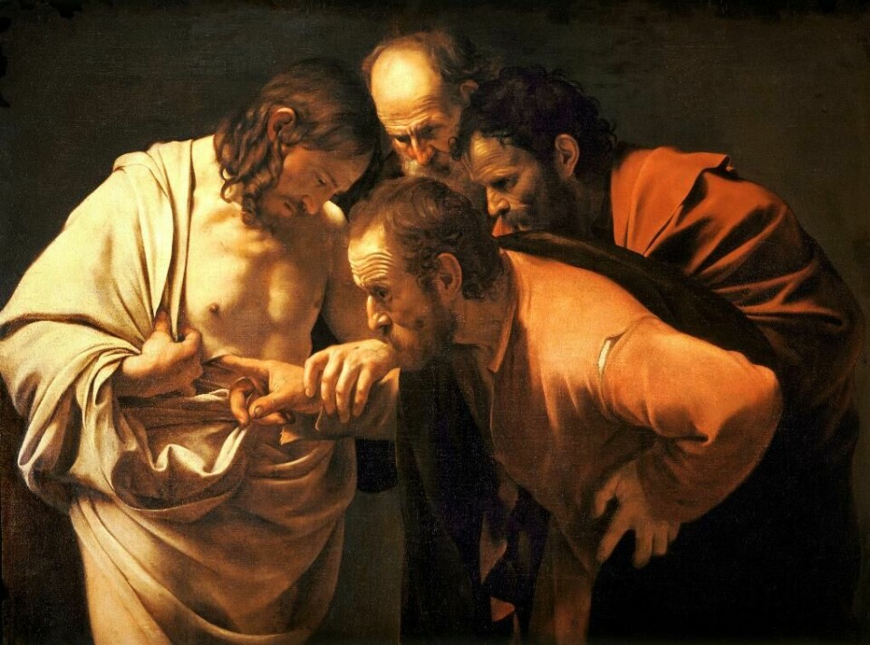 Tomas får å kjenne på Jesus' naglemerker. For tre år siden fikk Tomas snudd livet på hodet. Siden den gang har han vært en av de omdiskuterte disiplene til Nasaret-mannen Jesus som ble arrestert, dømt og korsfestet i påsken.