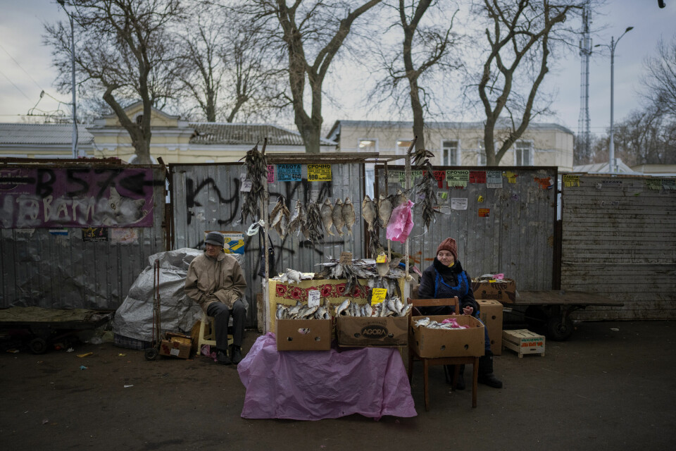 FATTIGDOM OG KORRUPSJON: Ukraina sliter med store økonomiske problemer som er forsterket som følge av konflikten med Russland. Landet troner også høyt på lista over vedens mest korrupte. Ukraina sliter med store økonomiske problemer som er forsterket som følge av konflikten med Russland. Landet troner også høyt på lista over vedens mest korrupte. Foto: AP / NTB