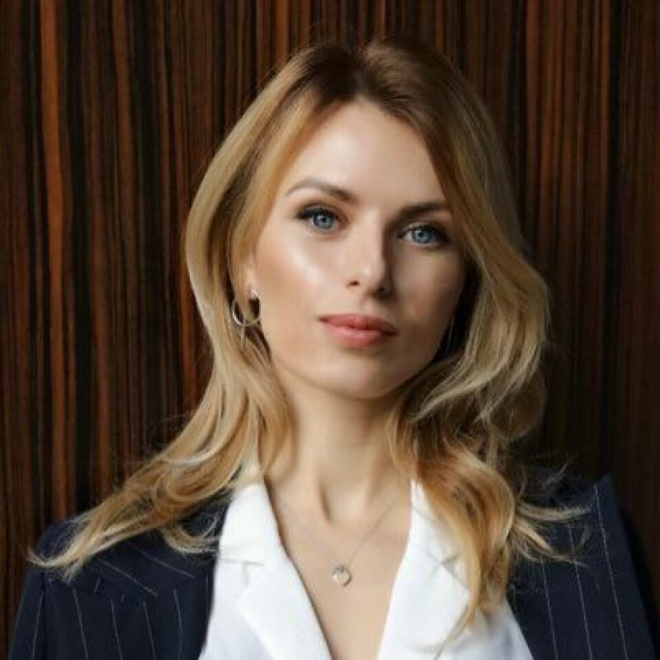 Lesia Vasylenko, parlamentsmedlemmet i Ukraina. Lesia Vasylenko, parlamentsmedlemmet i Ukraina.