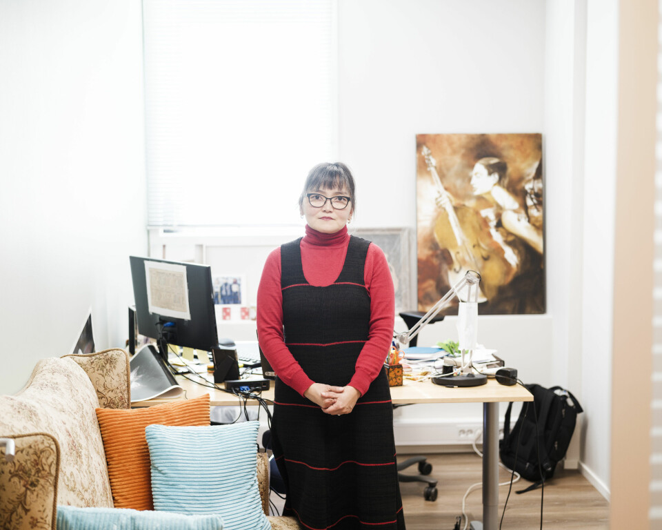 TA VARE: Inna Sangadzhieva mener det er svært viktig at myndigheter i ulike land tar vare på de som reiser fra Russland. Inna Sangadzhieva. Den norske Helsingforskomité