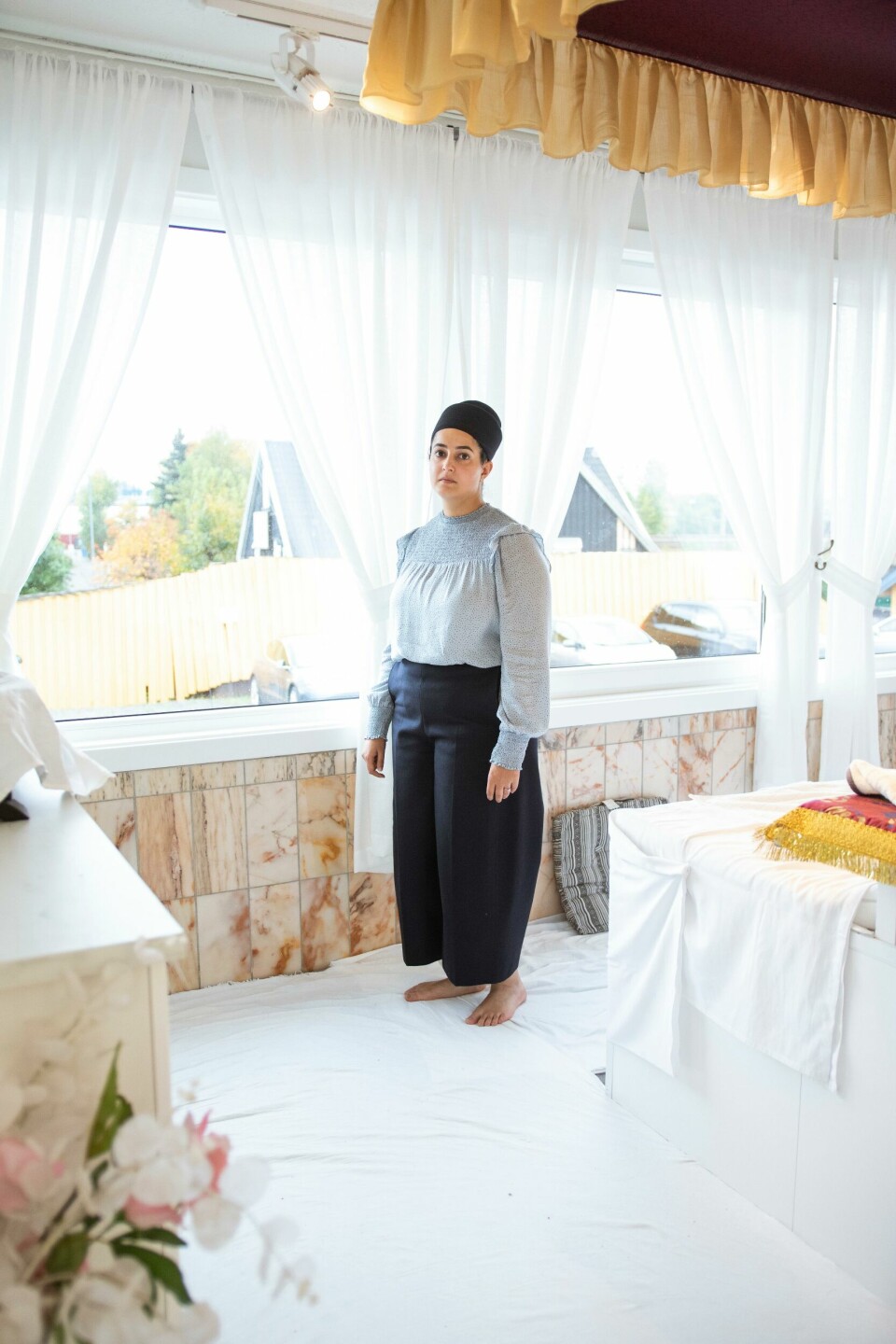 Torsdag ble det kjent at at religiøse nå kan dekke til ørene på passfotoet. Sikh, Prableen Kaur, var med på offentliggjøringen på Sikhtempelet på Alnabru. Torsdag ble det kjent at at religiøse nå kan dekke til ørene på passfotoet. Sikh, Prableen Kaur, var med på offentliggjøringen på Sikhtempelet på Alnabru.