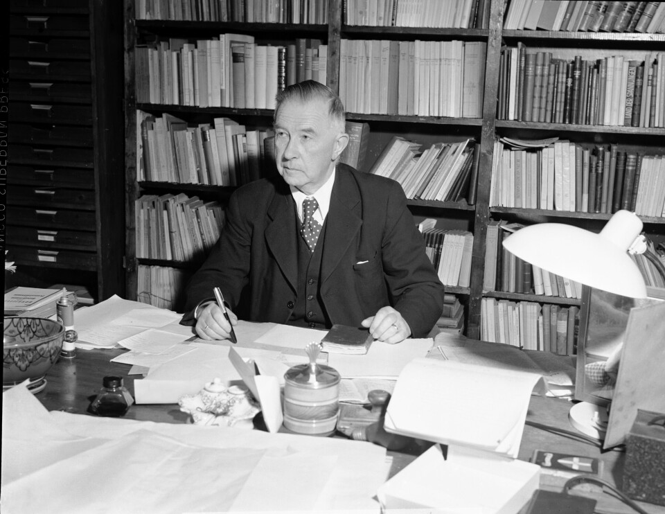 Eivind Berggrav var biskop i 1939. Bildet er fra 1950. Foto: NTB