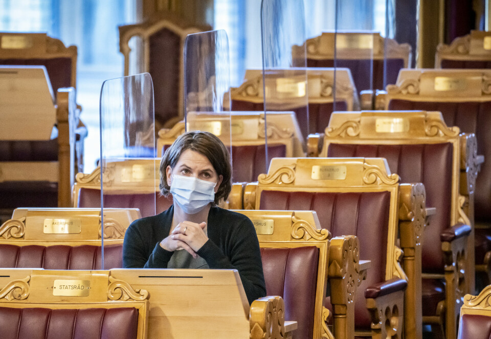 Solveig Schytz (V) frykter politikken som kan komme av et sterkere samarbeid mellom Frp, Ap og Sp. Foto: Ole Berg-Rusten / NTB