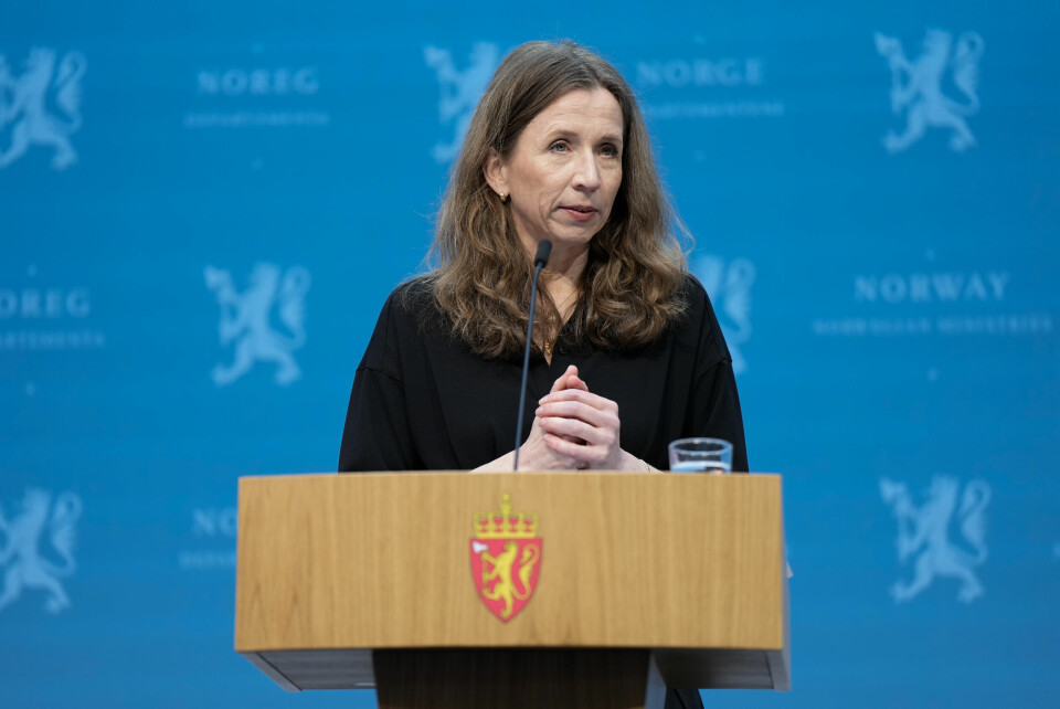 Justis- og beredskapsminister Astri Aas-Hansen legger fram del II av regjeringen sin forebyggings- og behandlingsreform for rusfeltet.Foto: Cornelius Poppe / NTB Justis- og beredskapsminister Astri Aas-Hansen legger fram del II av regjeringen sin forebyggings- og behandlingsreform for rusfeltet.Foto: Cornelius Poppe / NTB