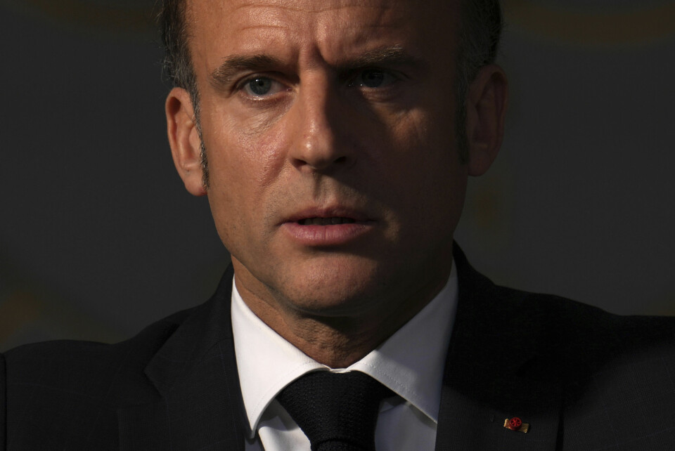 Ukraina må ha realistiske samtaler om territorielle spørsmål om de skal framforhandle en slutt på krigen med Russland, sier Frankrikes president Emmanuel Macron. Foto: Aurelien Morissard / Pool via AP / NTB Frankrikes president Emmanuel Macron er bekymret for Musks innblanding i valg. Foto: Aurelien Morissard / AP / NTB