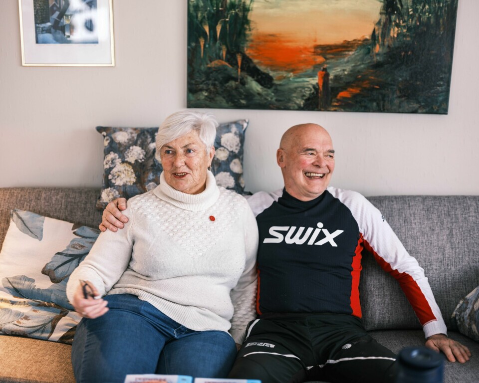 – Jeg var veldig bekymret. Jeg visste jo ofte ikke hvor du var, sier Solveig Mundal om de vanskelige årene. Tidligere landslagstrener Steinar Mundal.