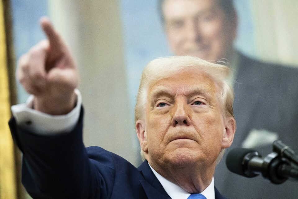 NY UTTALELSE: President Donald Trump sier at han er 100 prosent sikker på at Grønland vil bli en del av USA. President Donald Trump sier at han er 100 prosent sikker på at Grønland vil bli en del av USA. Foto: AP / NTB