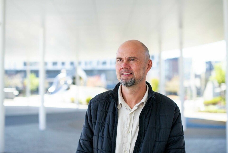 STARTER BIBELSKOLE: I april besøkte Torben Søndergaard Norge. Nå skal han starte bibelskole her.