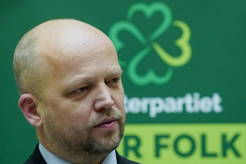 Trygve Slagsvold Vedum og Senterpartiet stiger på en ny måling. Foto: Ole Berg-Rusten / NTB Trygve Slagsvold Vedum og Senterpartiet stiger kraftig på en ny måling. Foto: Ole Berg-Rusten / NTB