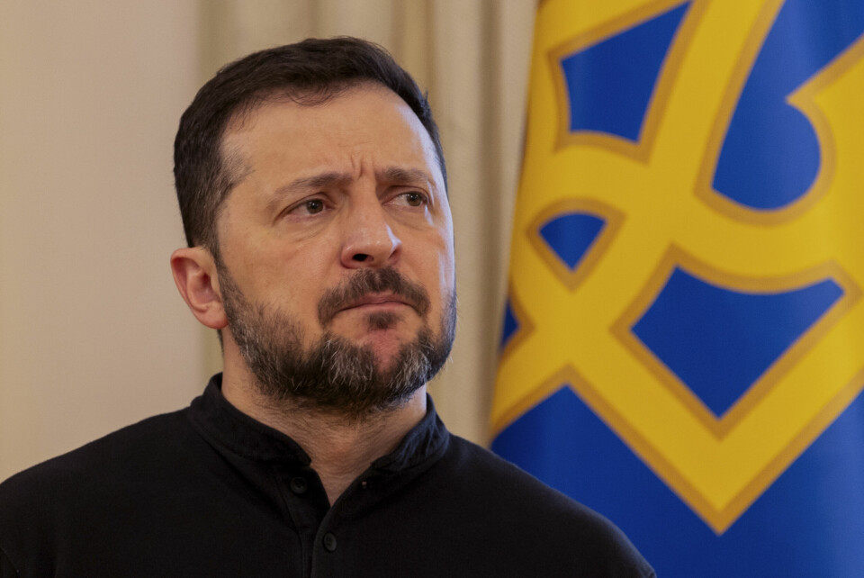 Volodymyr Zelenskyj sier han ønsker sterke bånd til USA. Volodymyr Zelenskyj sier han ønsker sterke bånd til USA. Foto: Tetiana Dzhafarova / AP / NTB