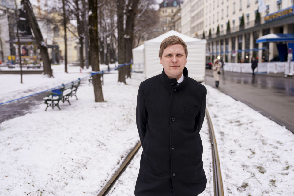 Utviklingsminister Åsmund Aukrust (Ap) vil ikke love at Norge øker sitt bistandsbudsjett som følge avTrump-administrasjonens bistandsfrys. I helgen deltok Aukrust på den årlige sikkerhetskonferansen i München. Foto: Javad Parsa / NTB Utviklingsminister Åsmund Aukrust (Ap) vil ikke love at Norge øker sitt bistandsbudsjett som følge avTrump-administrasjonens bistandsfrys. I helgen deltok Aukrust på den årlige sikkerhetskonferansen i München. Foto: Javad Parsa / NTB