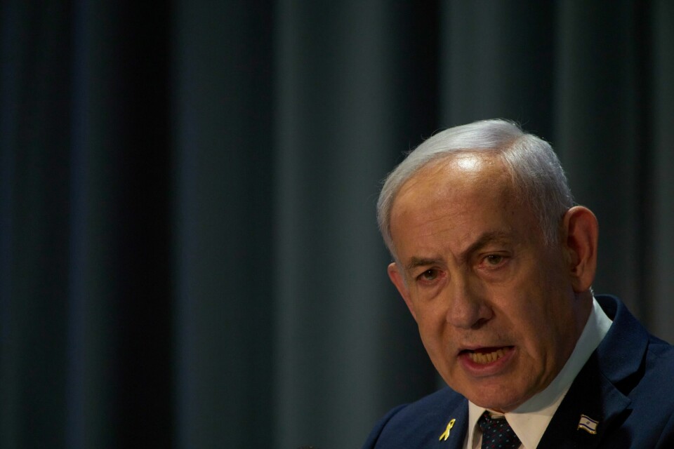 Statsminister Benjamin Netanyahu varsler permanent israelsk nærvær på Gazastripen, der befolkningen skal drives sørover. Israels statsminister Benjamin Netanyahu. Foto: Leo Correa / AP / NTB