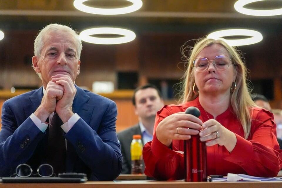 Landsstyremøte i ArbeiderpartietArbeiderpartiet mistet mer enn hver tidende medlem i 2024. – For dårlig, sier partisekretær Kjersti Stenseng (t.h). Her sammen med partileder og statsminister Jonas Gahr Støre. Foto: Terje Pedersen / NTB(Foto: Terje Pedersen/NTB)