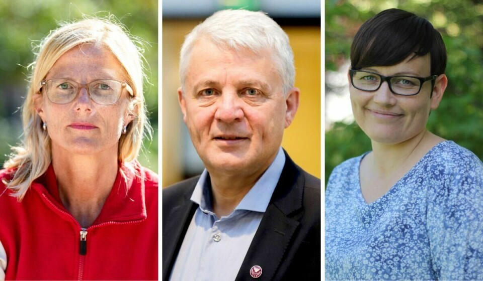 Birgitte Lange, Dagfinn Høybråten og Kathrine Sund-Henriksen ber Norge stemme for FNs skattekonvensjon. Birgitte Lange, generalsekretær i Redd Barna, Dagfinn Høybråten, generalsekretær i Kirkens Nødhjelp ogKathrine Sund-Henriksen, generalsekretær i ForUM for Utvikling og Miljø