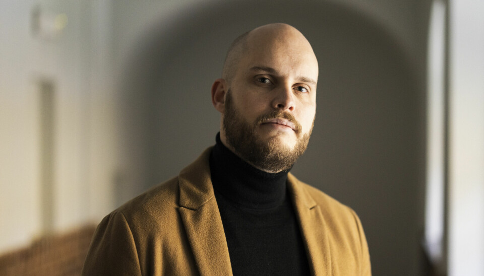DELTOK: Pastor Daniel Sæbjørnsen var hovedtaler under NRKs økumeniske pinsegudstjeneste.