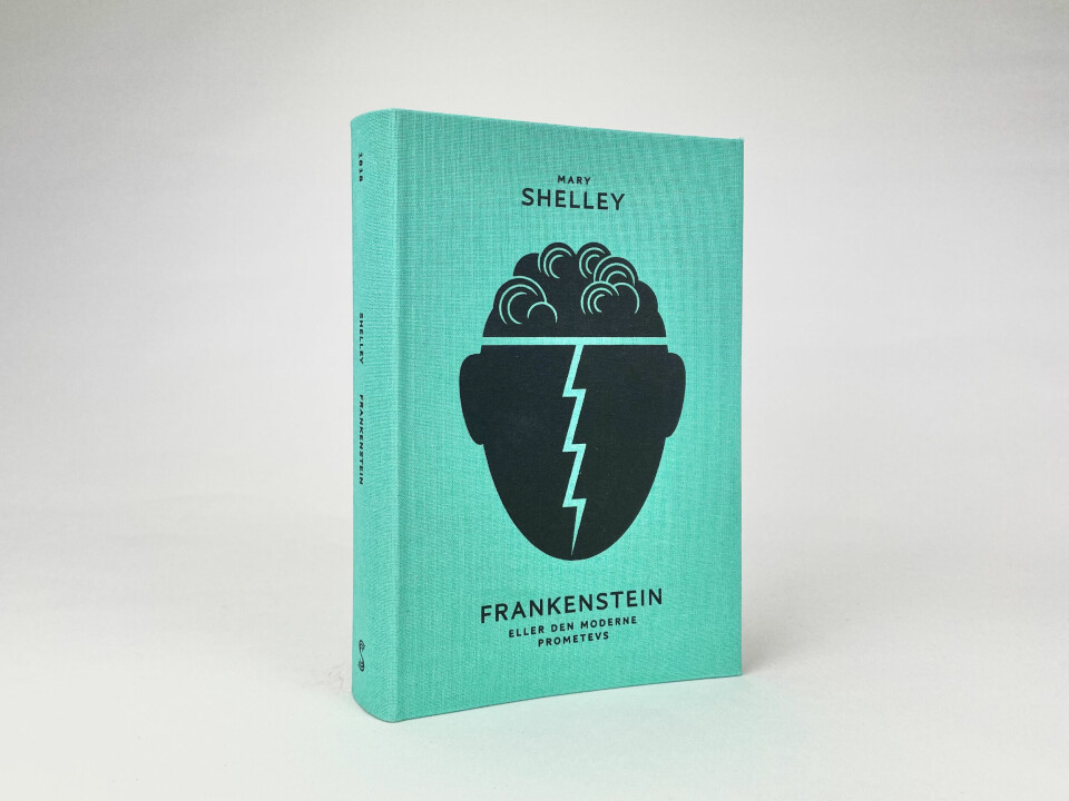 NYNORSK OMSETTING: Romanen Frankenstein kom i nynorsk omsetting for nokre år sidan, gjort av Øystein Vidnes, som ein del av forlaget Skalds klassikarserie. Frankenstein